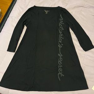 Black Victoria Secret sleep shirt in Large
